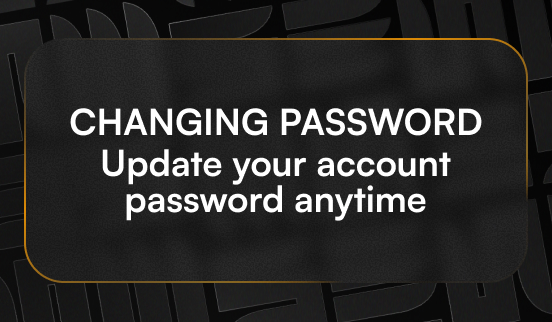 Vendor – Changing password