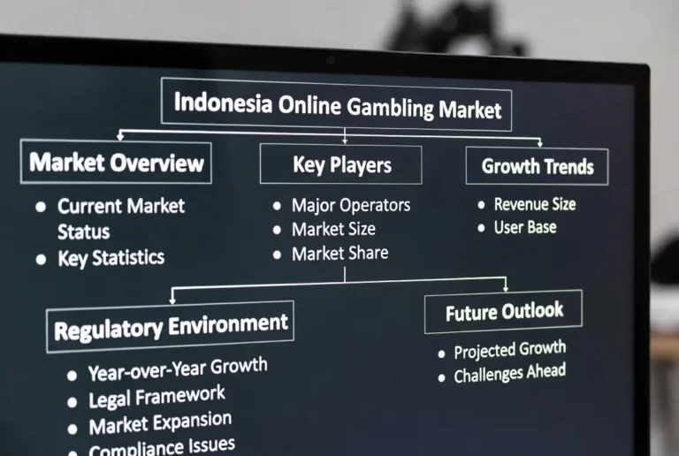 Indonesia Online Gambling Market: 2026 Data & Insights