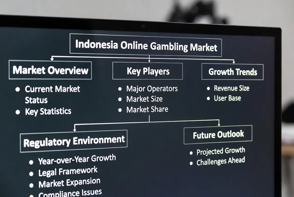 Indonesia Online Gambling Market: 2026 Data & Insights