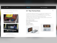 AA Gaming Tech Player Tracking Displays
