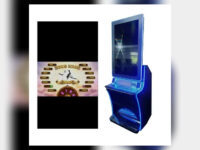 Lucky Lion Video Coin Pusher Slot Game Bingo 1/2 Players Cabinet Table