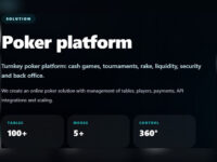 Turnkey poker platform — full online poker platform for operators