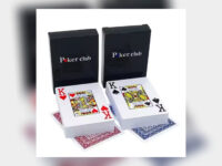 Casino Playing Cards — waterproof PVC cards with custom logo printing
