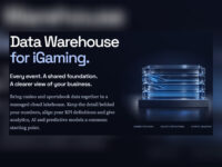 iGaming Data Warehouse for Analytics & AI — event-level player data and metric layer