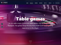 Table Games — integratable multi-player and VIP table games