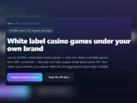 White Label Casino Games & API — white label casino games and API