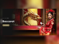 Baccarat — live dealer game with traditional gameplay and side bets