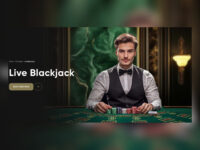 Live Blackjack — live dealer with standard, VIP and dedicated tables