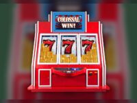 AGS Big Red Slot Cabinet