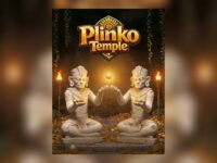 Plinko Games — peg-drop multiplier game with an ancient ruin theme
