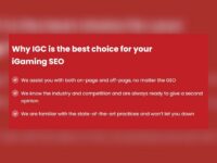 iGaming SEO Services — on-page and off-page SEO for casino and sports betting sites